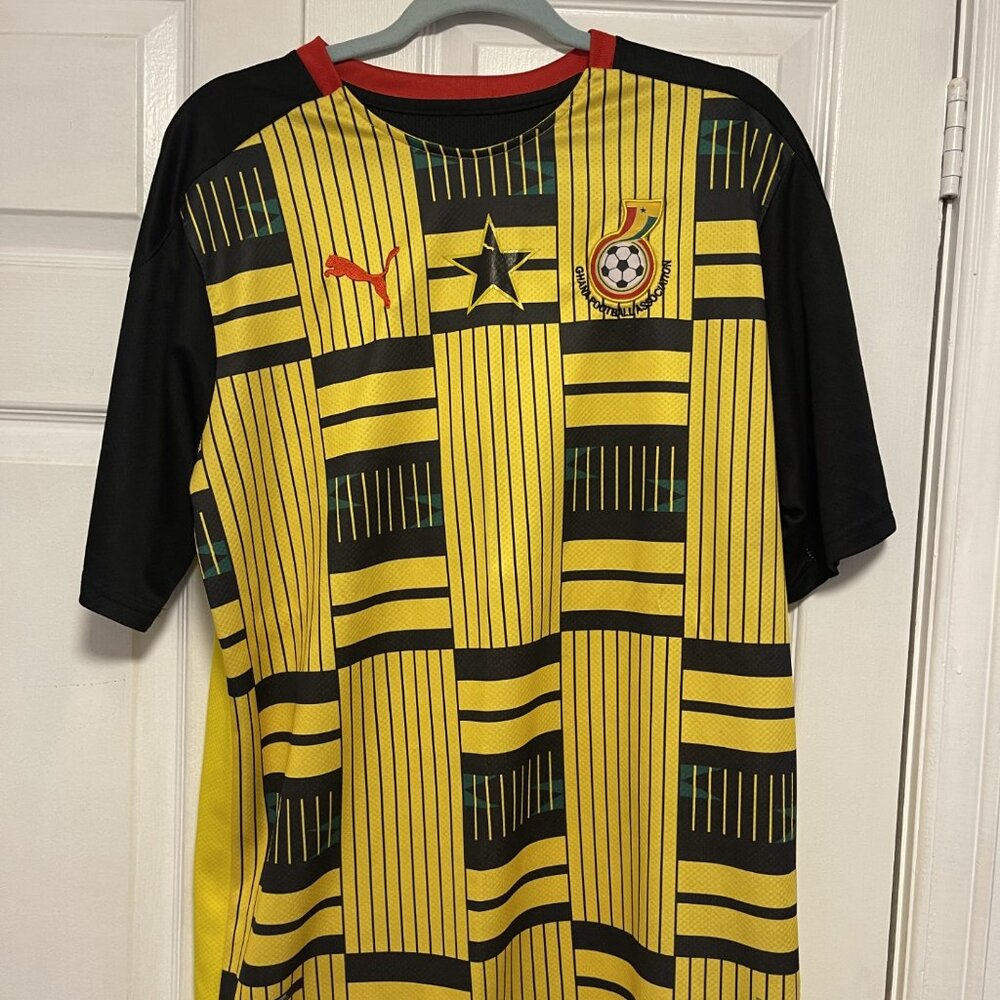 Authentic Puma Ghana National Team Jersey Size XXL